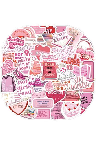 Generic 50 PCS Butterfly Stickers Pack White Lovely Waterproof Stickers for W...