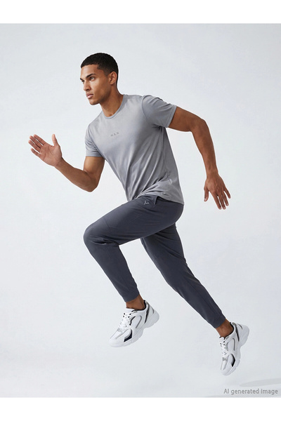 LC Waikiki Xside Active Anthracite Loose Fit Men's Jogger Sweatpants