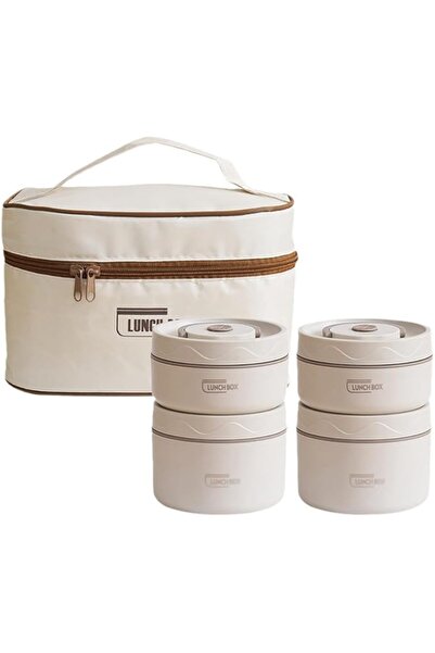 Generic Steel Bento Lunch Box, Portable Insulated Lunch Containers With Bag, ...