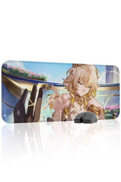 mousepad bastir Aglaea Honkai: Star Rail Anime V5 - 70x30 Mouse Pad de gaming...