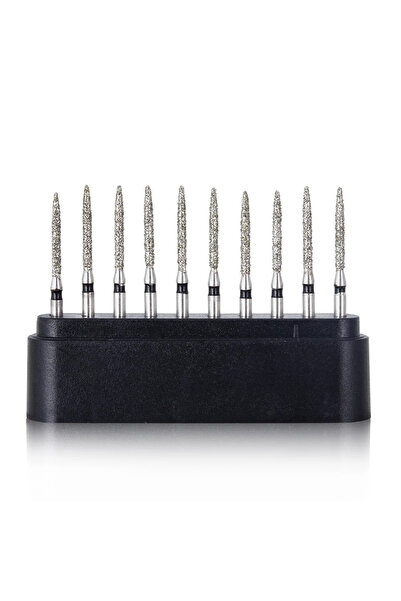 Choice17 FO-11S 10Pcs/Box Dental Diamond Burs Multiple Models Optional Black ...