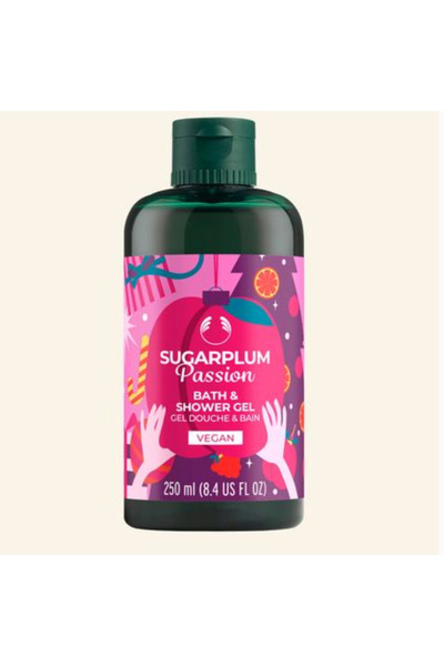 THE BODY SHOP Sugarplum Passion Bath & Shower Gel 250ML