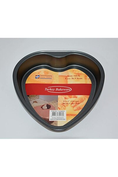 Generic HEART SHAPED CAKE PAN 24cm, Black