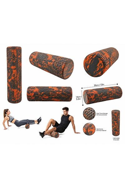 Generic Textured Deep Tissue Foam Roller for Muscle Recovery & Exercise - Hig...