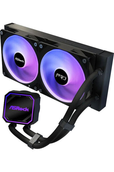 ASROCK Επαγγελματικό Σύστημα Υδρόψυξης CPU AIO 240 με 2 ανεμιστήρες 120mm και...