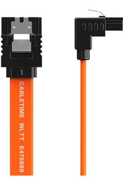 Cabletime CT-SATA3R - 50εκ. Πορτοκαλί CT-SATA3R-B0.5