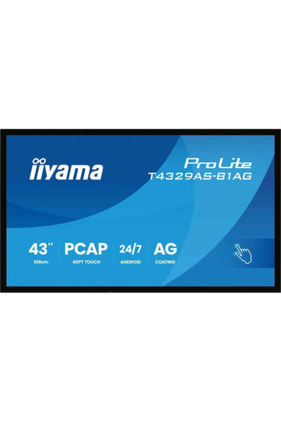 IIYAMA T4329AS-B1AG Οθόνη για κοινή χρήση 4K UHD 43 "