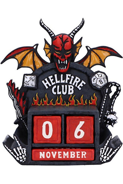 OEM Nemesis Now Stranger Things Hellfire Club Perpetual Calendar B7350c25