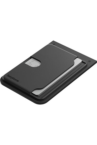 Fairphone Θήκη Καρτών 6 Αρθρωτή Πλαστική για 3 Κάρτες Μαύρη