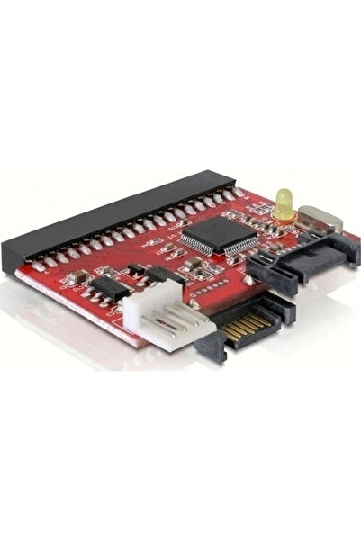 DELOCK Μετατροπέας IDE 40 ακίδων σε SATA Κόκκινο (61635)