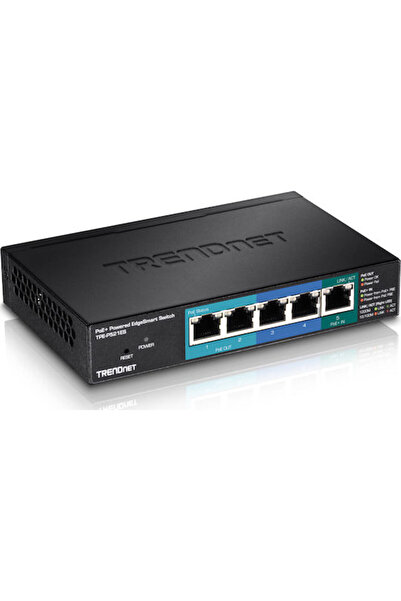 TRENDnet TPE-P521ES Διαχειριζόμενος διακόπτης PoE L2 με 5 θύρες Gigabit Ether...