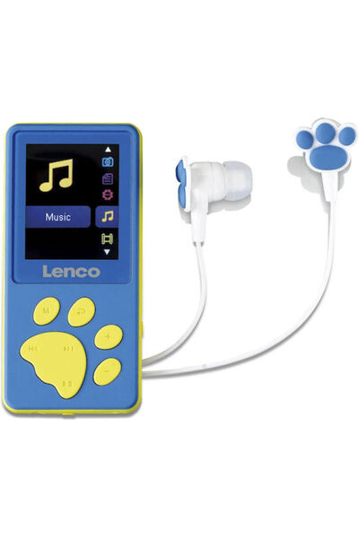 Lenco Xemio-560BU MP3 Player (8GB) με οθόνη LCD / TFT 1.8 " Μπλε