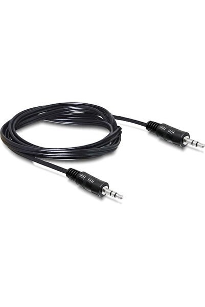 DELOCK Καλώδιο Jack 3.5mm 2.5μ Μαύρο
