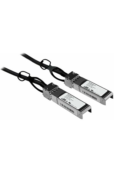 startech Καλώδιο Οπτικών Ινών SFP+ 2μ Μαύρο Κωδικός: SFPCMM2M