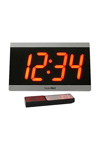 geemarc Επιτραπέζιο Ψηφιακό Ρολόι LCD με Διαφανές Ξυπνητήρι