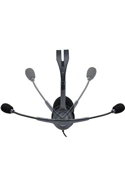 logitech H111 Ακουστικά πολυμέσων πάνω από το αυτί με μικρόφωνο και σύνδεση β...