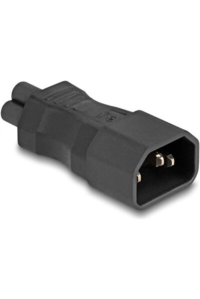 DELOCK Αντάπτορας Ρεύματος IEC 60320 C14 σε C5 Αρσενικό-Θηλυκό Κωδικός: 80468