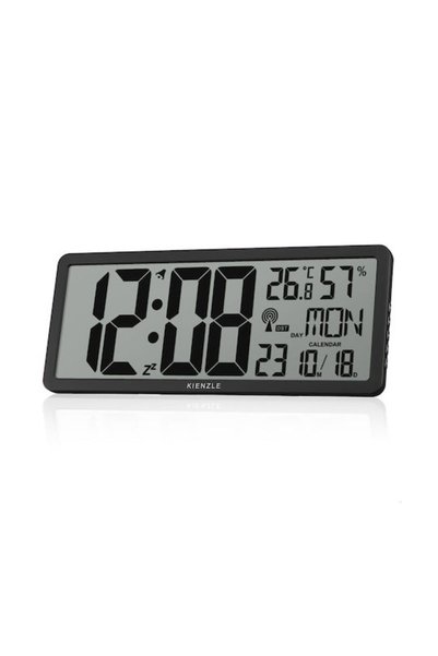 Kienzle Ρολόι τοίχου μαύρο Ø18.8εκ.