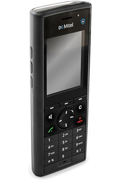 MİTEL DECT 712dt Ασύρματο Τηλέφωνο IP Μαύρο