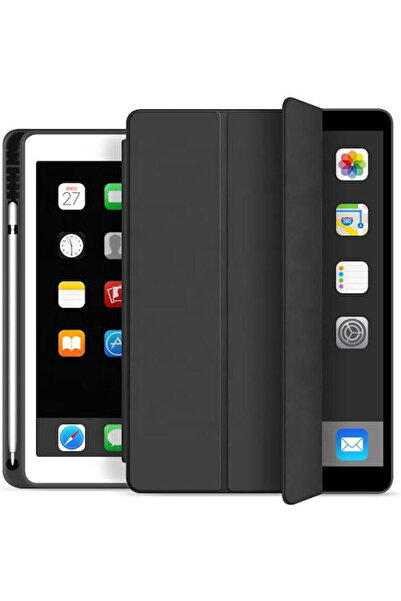 eSTUFF Θήκη Flip Μαύρη (iPad 2017/2018 9.7")