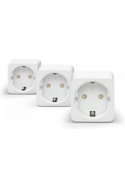 Philips Hue Έξυπνη Πρίζα SmartPlug Μονή, 3 Τεμάχια, Κωδικός: 929003050602