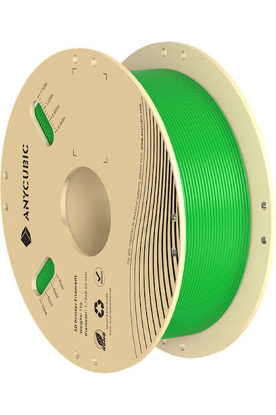 Anycubic Νήμα εκτυπωτή 3D PLA 1.75mm Πράσινο 1kg 1 τεμάχιο καρούλι Κωδικός: I...