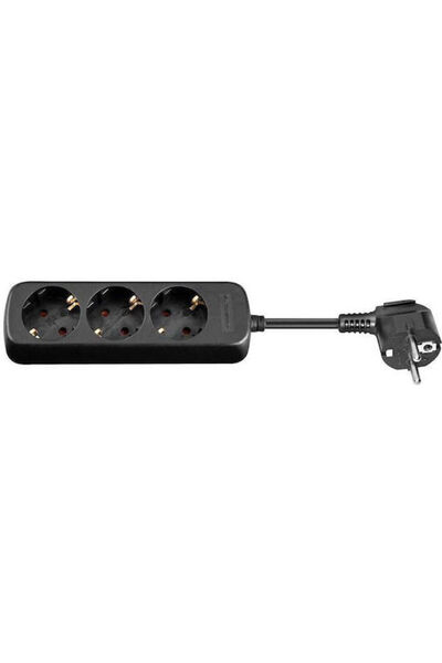 MicroConnect Πολύπριζο 3 Θέσεων με Διακόπτη και Καλώδιο 3μ Κωδικός: GRU0033B