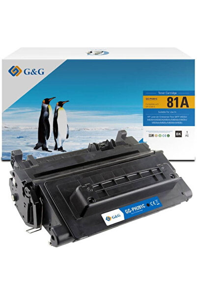 Golden Premium Τόνερ G&g 10.5k HP 81a Μαύρο CF281A HP81A