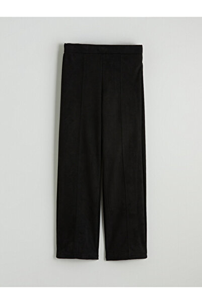 LC Waikiki I Beli Corded Waist Suede Look Girls' Trousers from Freezen Store