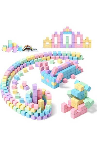 Qohuooi 32PCS Magnetic Blocks Building Cubes for Toddlers, Classroom Must Hav...