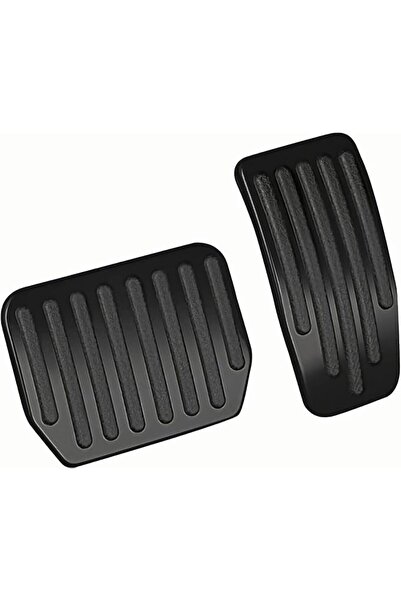GENERAL Silver Foot Pedal Pads Set for Tesla Model 3 Model Y 2016-2026, Non-S...