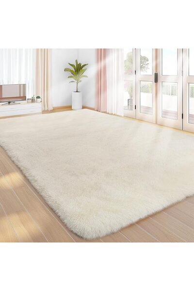 sourmania 80X160Cm Area Rugs for Living Room Bedroom Fluffy Large Area Rug Sh...