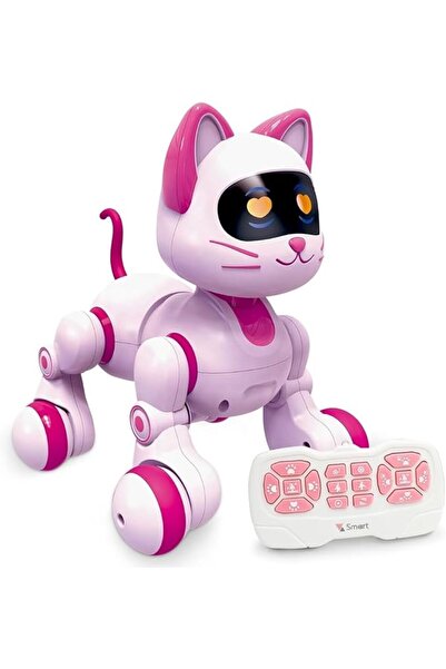 MultiGO MB® Smart Interactive Robot Cat Toy for Girls | Cute Programmable Kit...
