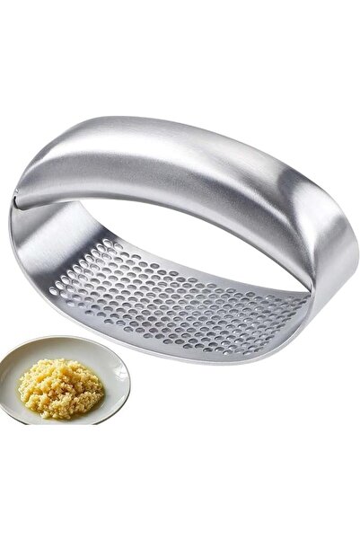 Generic Garlic Press Stainless Steel Manual Ginger Mincer Cooking Tools | Kit...
