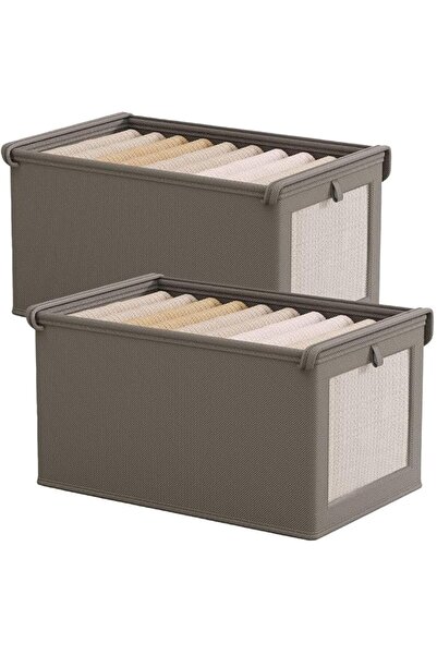 GENERAL Foldable Large Storage Bags,Portable Clothes Storage Bins Closet Orga...
