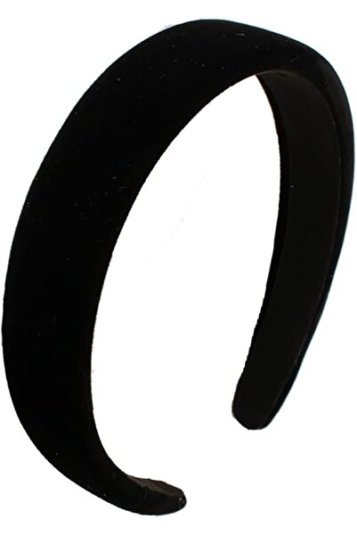 ASKIND Black Velvet Padded Headbands for Women, Fashion Non slip Comfortable ...