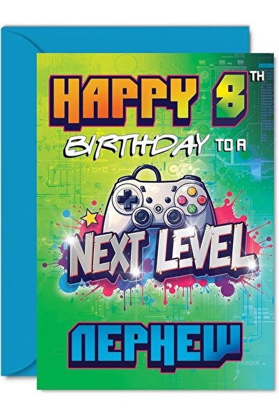 GENERAL 12th Birthday Cards For Son - Next Level - Happy Birthday Card for 12...