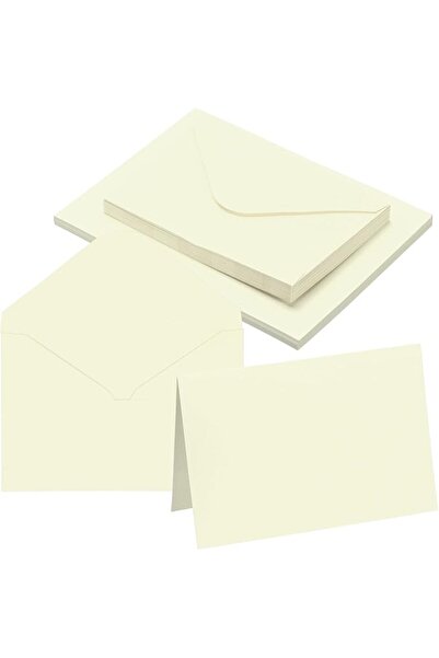 PATIKIL 4 x 6 Blank Greeting Cards and Envelopes, 20Sets Half Fold Note Cards...