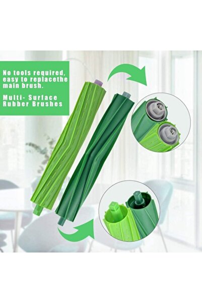 STARSTAR Filters for main and side brushes of vacuum cleaners, compatible wit...