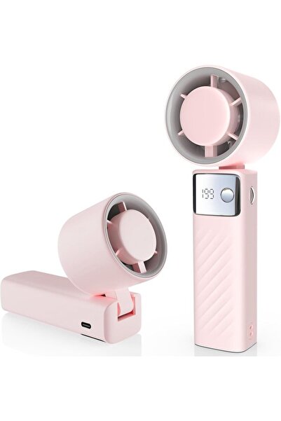 Morvena Picks Mini ventilator portabil de mână (reîncărcabil prin USB cu afiș...