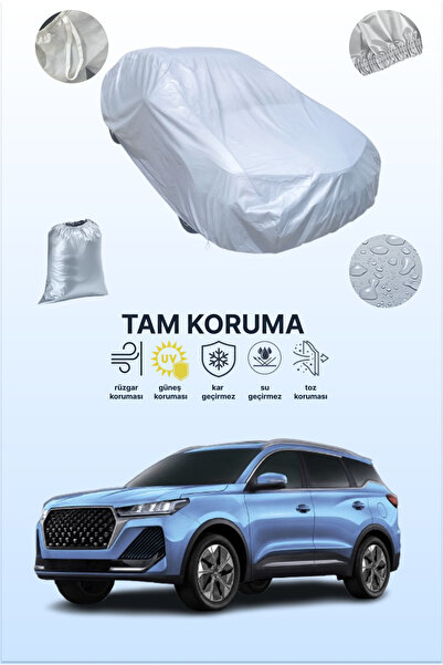 dokaca Gray Car Tarpaulin Compatible with Chery Tiggo 7 Pro Max