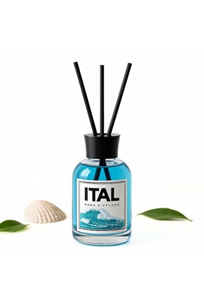 İtal Odorizant de cameră, ITAL, Bețișoare de bambus, Parfum de ocean, 110 ml