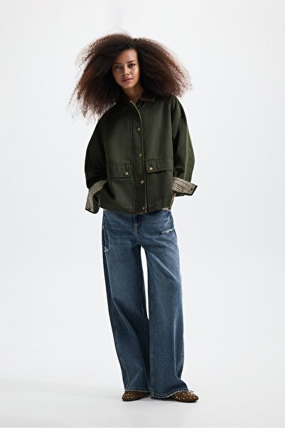 LEFTIES Distressed baggy jean