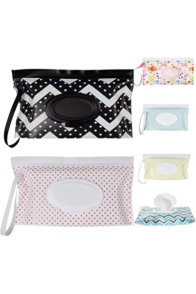 X SPRING Wipes Bag, Reusable Travel Holder Case for Wet Tissues, Portable Nyl...