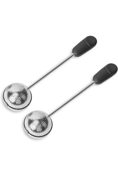 X SPRING Twisting Tea Ball, 2PCS 304 Stainless Steel Infuser with Long Handle...