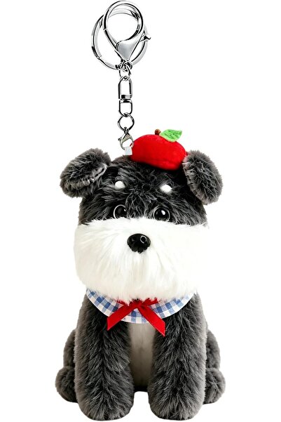 GENERAL Cute Plush Christmas Puppy Bag Charm for Backpack, Kawaii Car Keychai...