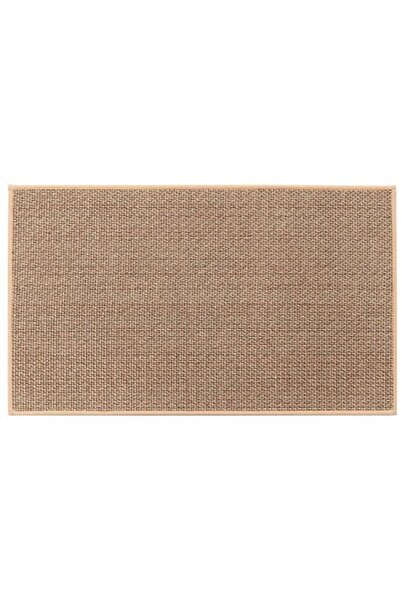 STARSTAR Kitchen mat linen non-slip washable beige.