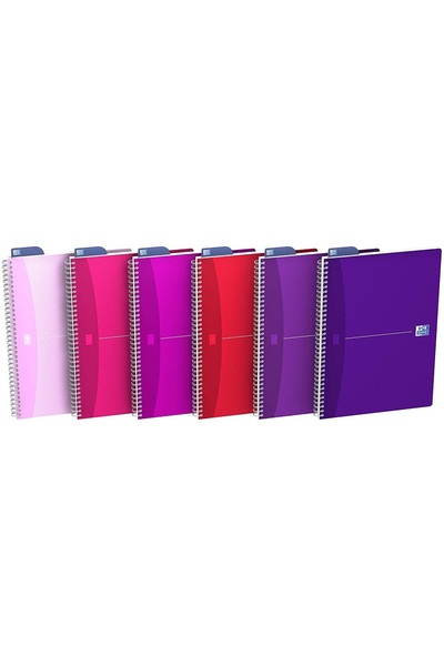 Oxford A4 spirálový zápisník, Office My Style, 90 listů - 90 g/m², Scribzee, ...