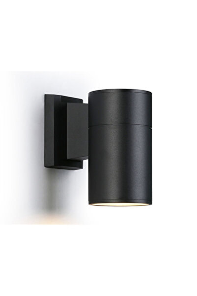 Siera Cylinder Wall Down Outdoor Matte Black B 2149-1