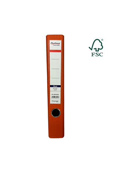 Optima Biblioraft A4, Plastifiat Pp/Paper, Margine Metalica, 50 Mm, Classic -...